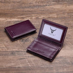 Leather Business Card Case Holder - Image 2