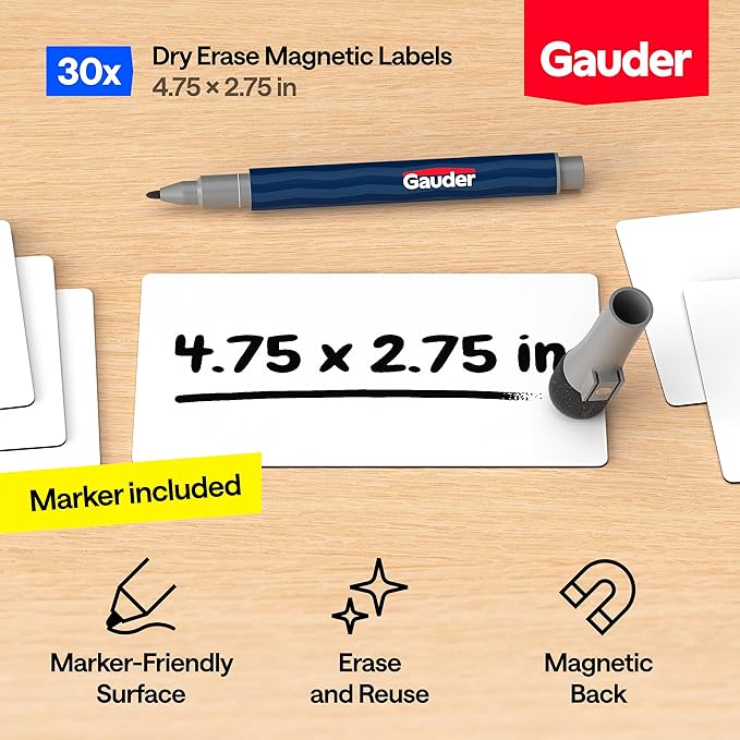 GAUDER Magnetic Labels Writable - Image 2