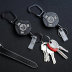 2-Pack Retractable Keychain, Heavy Duty Carabiner Badge Holder, Tactical ID - Image 5