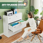 Letaya 3 Drawer File Cabinets - Image 3