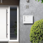 LAND·VOI Locking Mailbox Wall Mounted, Metal Postbox - Image 9