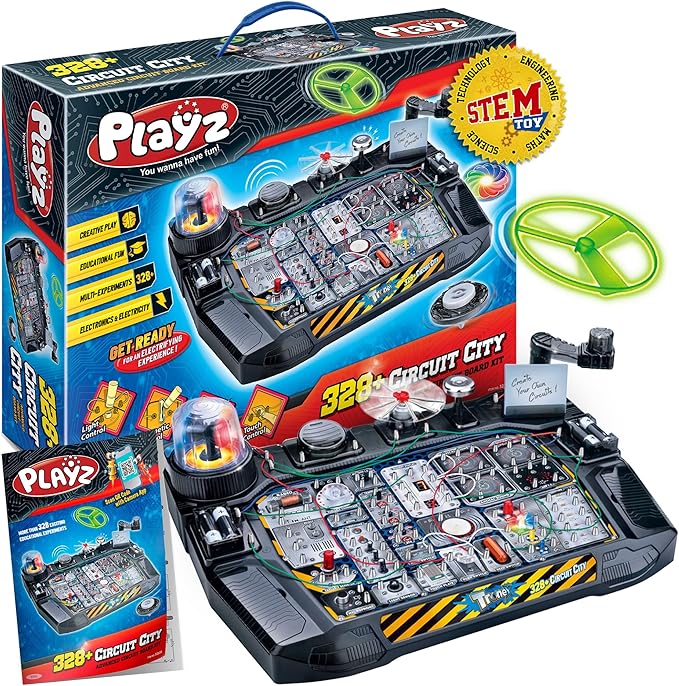 Playz Advanced Electrical Circuit Board Engineering Kit by Playz