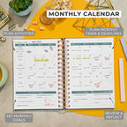 Clever Fox Planner 2nd Edition Spiral – Colorful Weekly & Monthly Goal Planner - Image 4