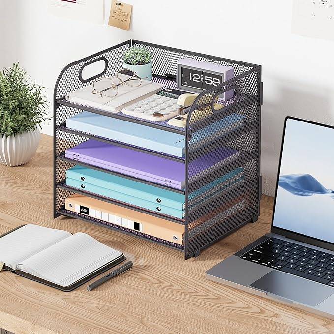 Cawukege 5 Tier Paper Organizer - Image 7