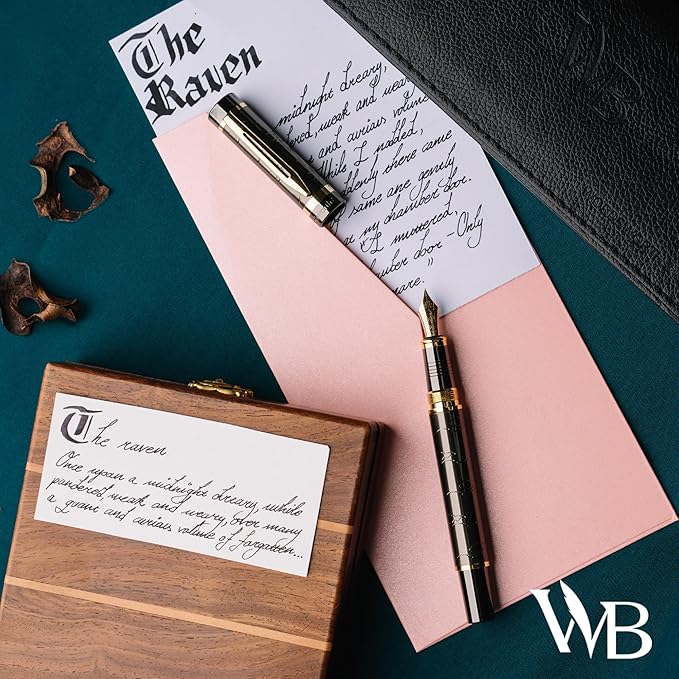 Wordsworth & Black Primori Fountain Pen Set; Extra Fine Nib, Gift Case - Image 8