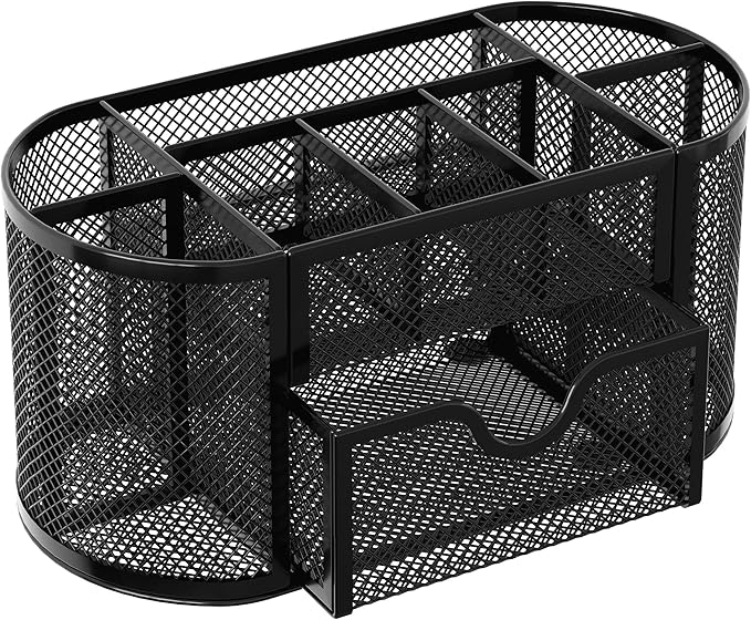 EasyPAG Mesh Pen Holder Desk Organizer - Image 2