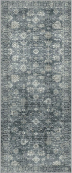 GENIMO Runner Rug 2'6''x6 Non Slip Machine Washable Vintage Hallway Runner Rug - Image 9