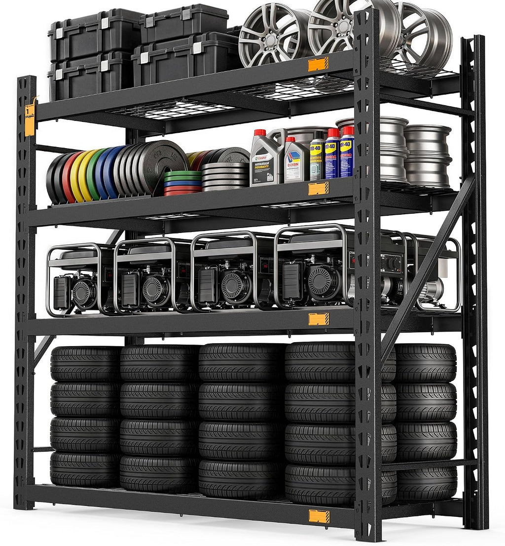 cammoo 6000lbs heavy duty storage shelves, 61''w x, main product view
