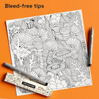 ARTISTRO Set of 2 Fineliner Pens, Waterproof Archival Ink, Ultra Fine Tip Pen - Image 5