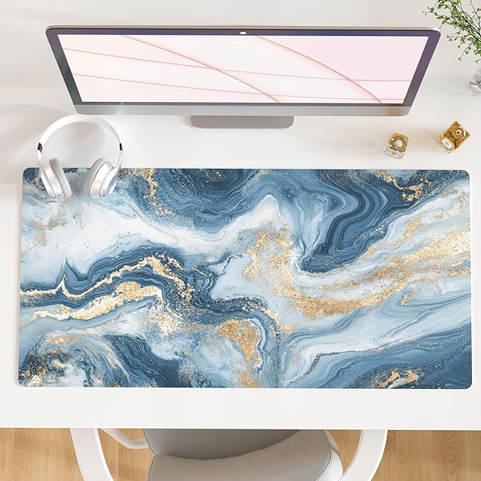 QIYI Desk Pad Large Keyboard and Mouse Pad by QIYI