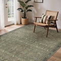 GENIMO 6x9 Area Rugs for Living Room, Machine Washable Non Slip Vintage Rugs by GENIMO