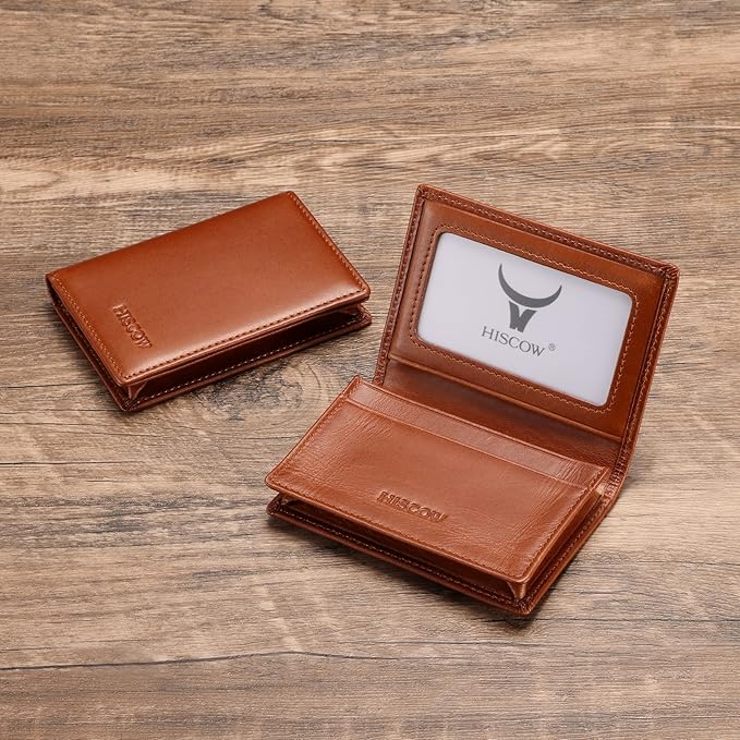 Leather Business Card Case Holder - Image 8