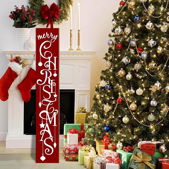 ARTUFAN Merry Christmas Red - Image 4