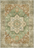 GENIMO 5x7 Area Rugs for Living Room, Machine Washable Rug, Non Slip Indoor - Image 7