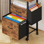 GYIIYUO 2 Drawer File Cabinet - Image 6