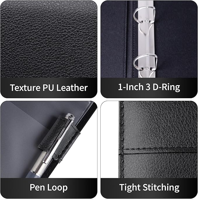 Antner 3 Ring Personal Check Binder - Image 4