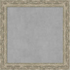 Amanti Art Silver Framed Magnetic Board 24x24 Medium Vision Board by AmantiArt