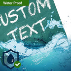 Custom Sign, Custom Street Sign, 11 Font Colors, 13 Font Styles, 4 Hole Options - Image 7
