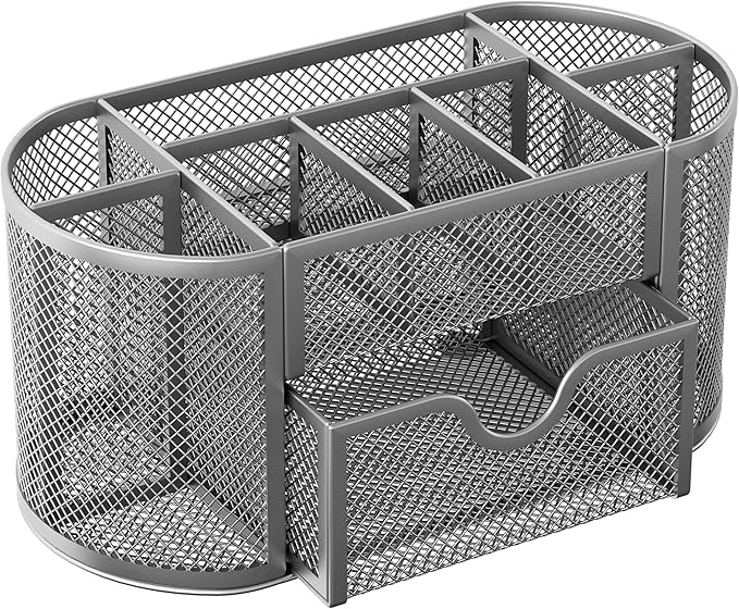 EasyPAG Mesh Pen Holder Desk Organizer - Image 2