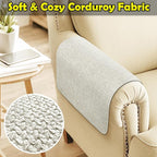Couch Arm Covers, Waterproof Armrest Cover - Image 4