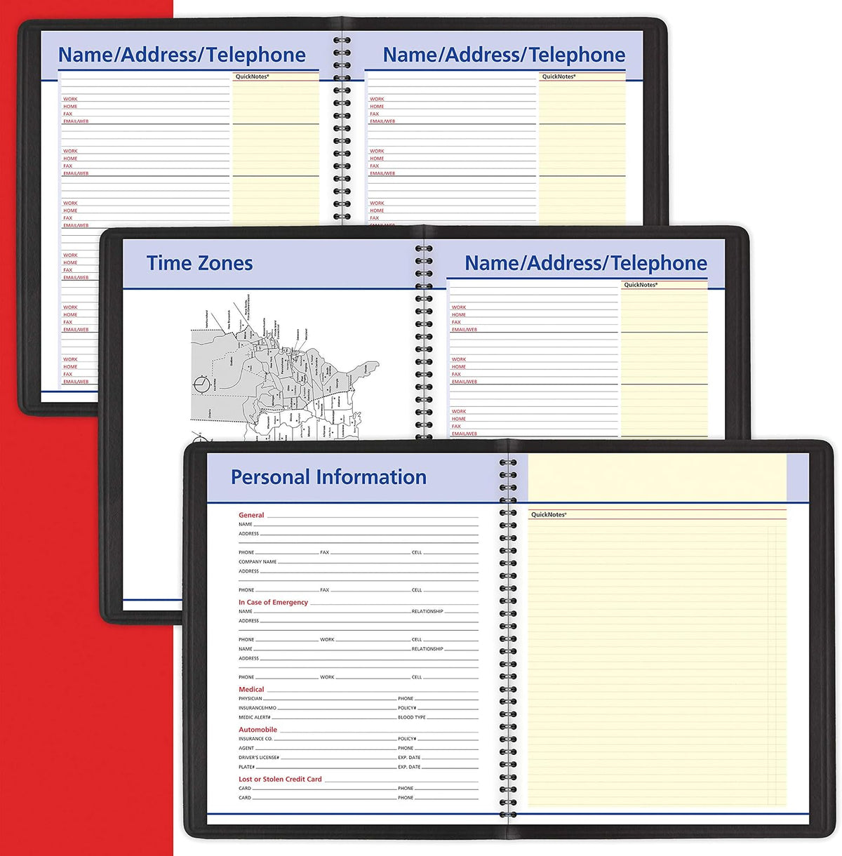 AT-A-GLANCE QuickNotes Recycled Weekly/Monthly Appointment Book, 8 x 10 Inche...