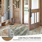 GENIMO 6x9 Area Rug-Washable, Lightweight Foldable Low Pile Carpet - Image 6