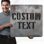 Custom Sign, Custom Street Sign, 11 Font Colors, 13 Font Styles, 4 Hole Options - Image 2
