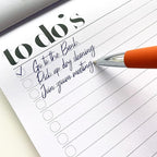 To Do List Notepad A5 Size Daily To Do List Planner, Productivity Planner - Image 3
