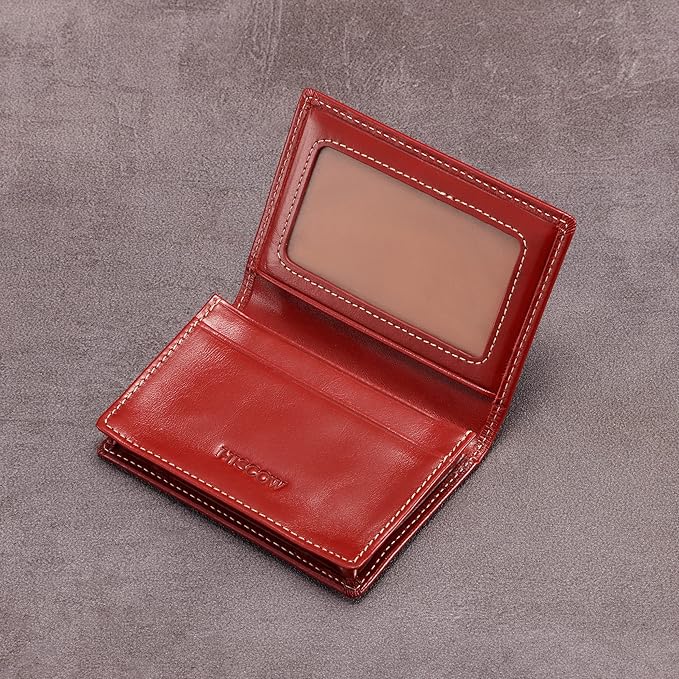 Leather Business Card Case Holder - Image 7