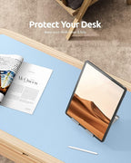 YSAGi Leather Desk Protector, Office Mat, Large Mouse Mat, Non-Slip PU Leather - Image 7