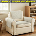 Couch Arm Covers, Waterproof Armrest Cover - Image 2