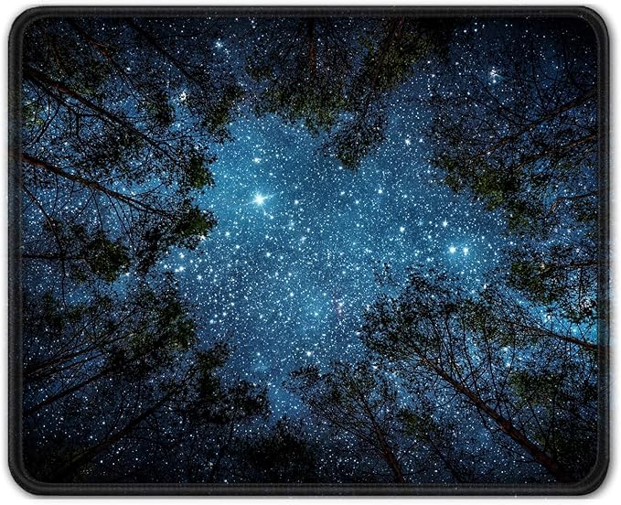 Auhoahsil Mouse Pad, 12 x 10 in Nature Theme Computer Mouse Pad by Auhoahsil