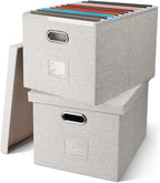 File Organizer Box, Collapsible Storage Filling Collectior by GraciadecoStorage