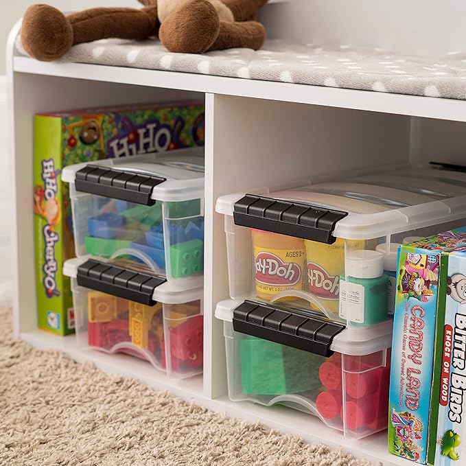 IRIS USA 6-Pack Storage Bins - Image 4