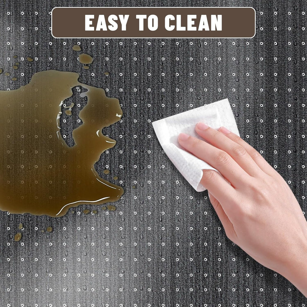 Clear Office Chair Mat for Carpet - 36"x48" Heavy-Duty Protection for Low Pile Carpets - Not Suitable for Hardwood Floors