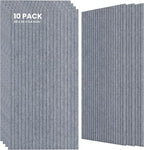 10 Pack Large Acoustic Panels, Sound Panels by TO-TH