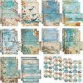 TaoBary 160 Pcs Stationery Paper Bulk 50 Double Sided Stationery Papers by TaoBary