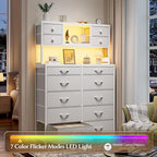EnHomee 62.8" H Dresser for Bedroom - Image 6