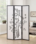 Roundhill Furniture 3-Panel Oriental Shoji Room Divider Screen by RoundhillFurniture