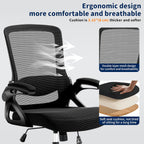 ergonomic office chair desk chair with adjustable lumbar, package contents