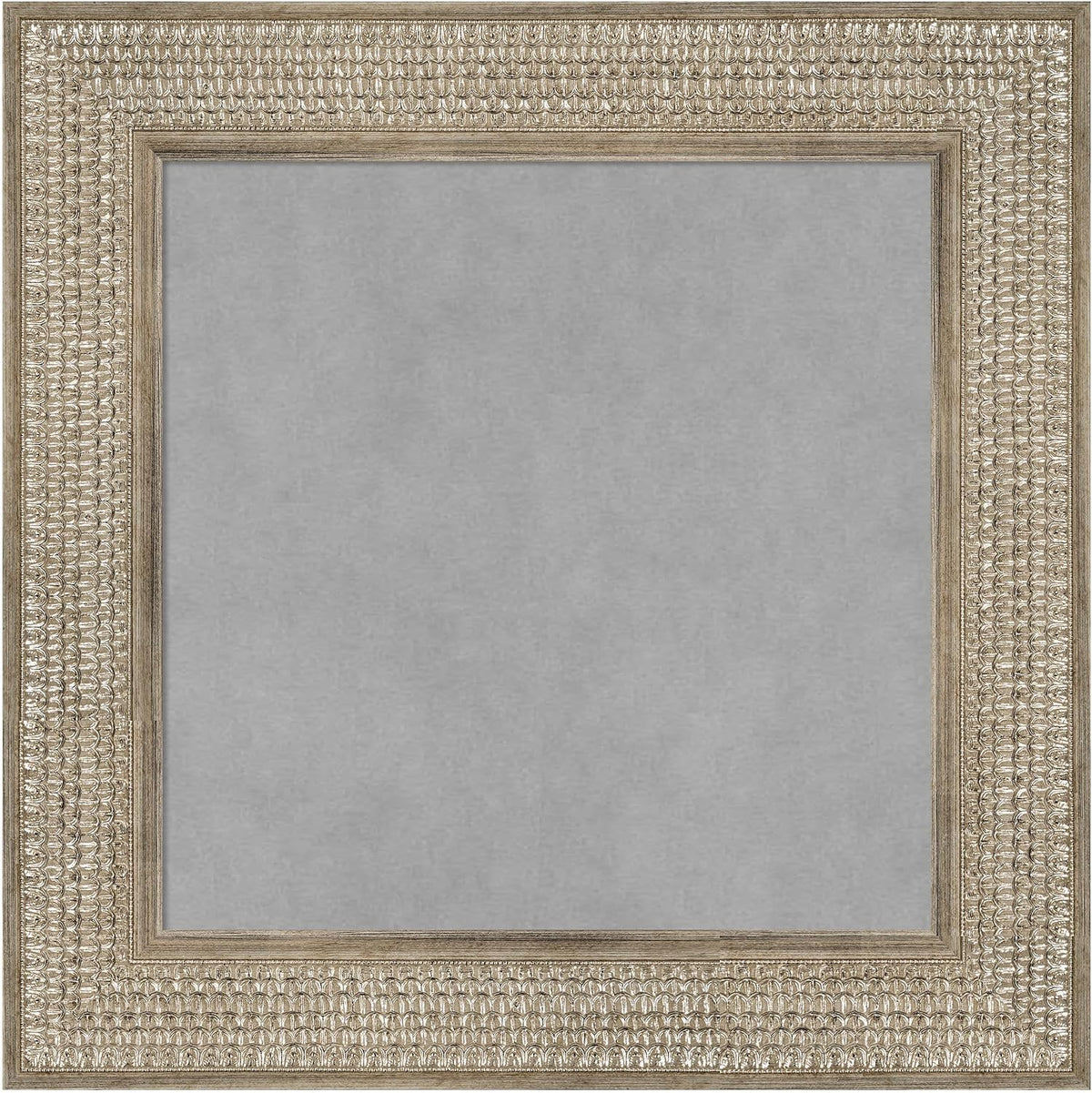 Amanti Art Silver Framed Magnetic Board 22x22 Small Vision Board