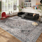 Rugcomf Vintage Medallion Living Room Rug 5'x7' by Rugcomf