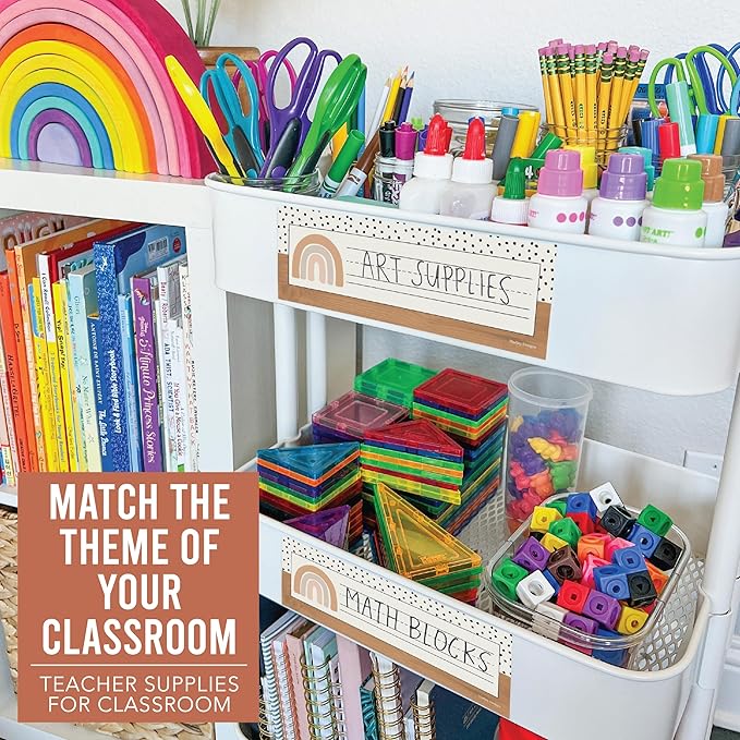 Desk Name Tags for Classroom -25 Student Name Plates for Classroom Kindergarten - Image 3