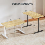 FLEXISPOT Bamboo Electric Standing Desk - Image 2