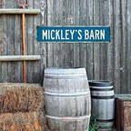 Custom Rustic Sign, Personalized Decor Street and Gift, 4x18 Inches, Fade - Image 7