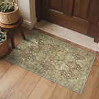 GENIMO Area Rug 2x3 Doormat, Machine Washable Low Pile Rugs, Small Retro - Image 3