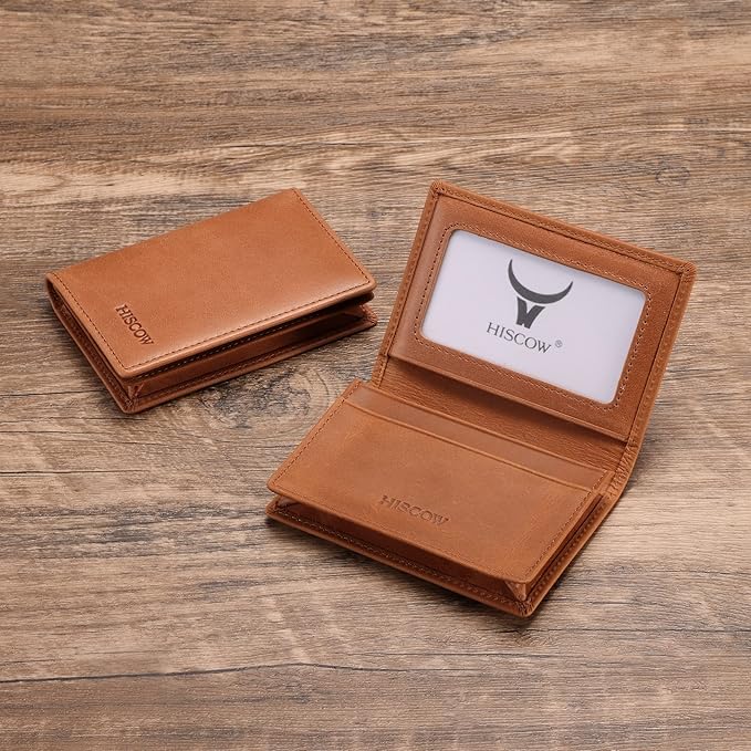 Leather Business Card Case Holder - Image 8