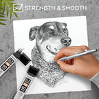 Nicpro 600 PCS Lead Refills 0.7mm HB #2 Break Resistant Mechanical Pencil - Image 5