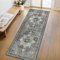 GENIMO 2x12 Runner Rugs for Hallway, Machine Washable Non Slip Vintage Rugs