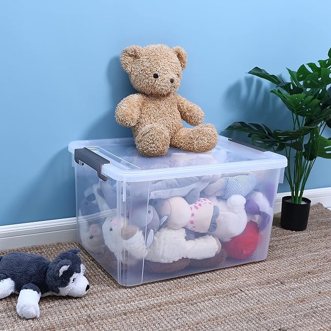 Citylife 58.1 QT Plastic Storage Bins - Image 4